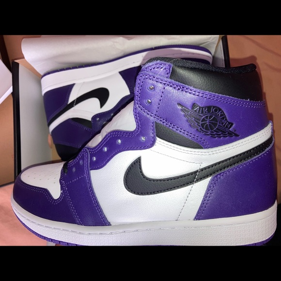 JORDAN 1 Court Purples ☔️ - Picture 1 of 6